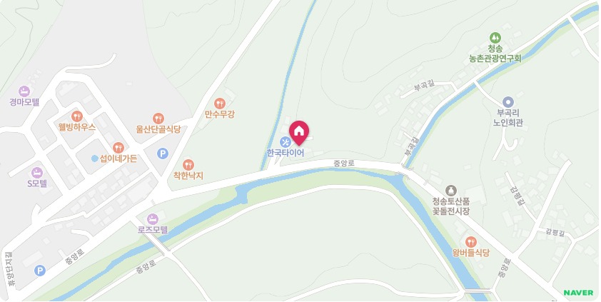 갤러리쉼터 위치 지도